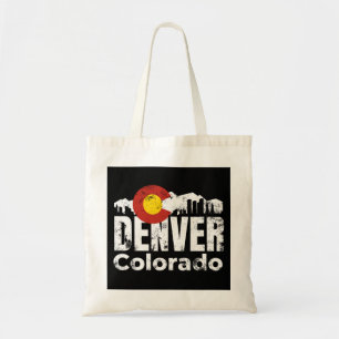 Tote Bag Monts Denver Colorado