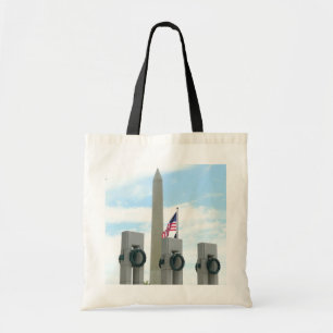Tote Bag Monument à Washington et mémorial 2ÈME GUERRE MOND