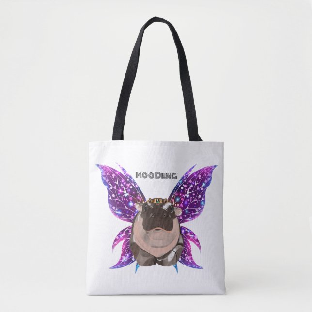 Tote Bag Moo Deng Hippo (Devant)
