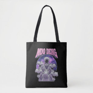 TOTE BAG MOO-DENG LE CÉLÈBRE BÉBÉ HIPPOPOTAME NAIN MOODENG