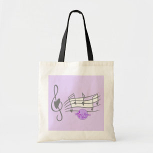 Tote Bag MoonDreams Music Notes Budget Fourre-tout