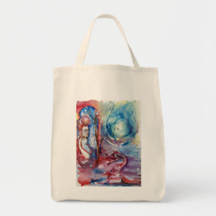 Tote Bag MORGANA ET DRAGON DU LAC Arthurien Légendes