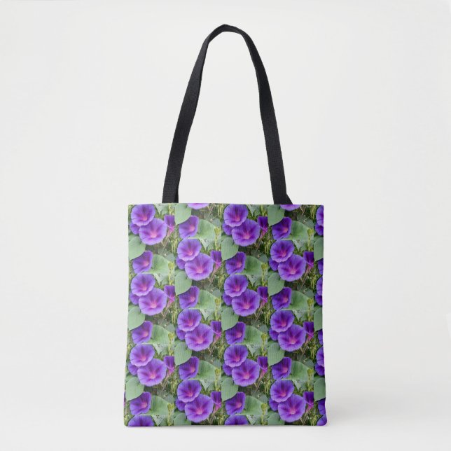 Tote Bag Morning Glory Garden (Devant)