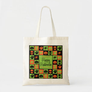 Tote Bag Mosaïque d'Halloween