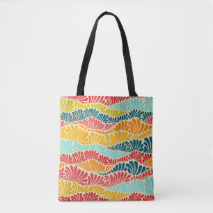 Tote Bag Mosaïque feuillue