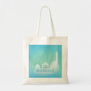 Tote Bag Mosquée bleue de l'Aïd Moubarak - Budget Fourre-to