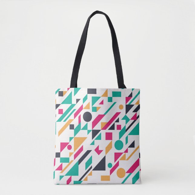 Tote Bag Motif abstrait 3 (Devant)