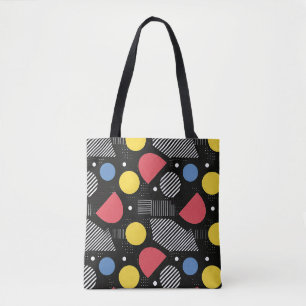 Tote Bag Motif Abstrait géométrique