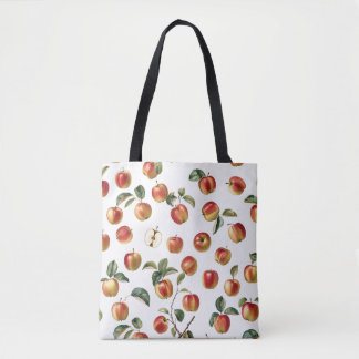 Tote Bag Motif Apple