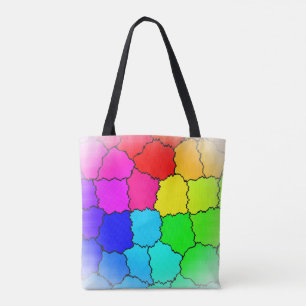 Tote Bag Motif arc-en-ciel mignon