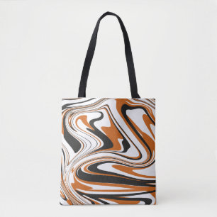 Tote Bag Motif artistique Abstrait d'Halloween