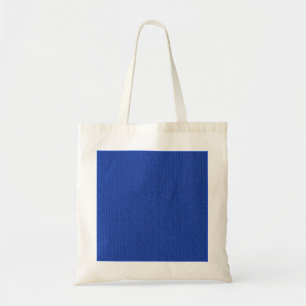 Tote Bag Motif bleu de point de Stockinette de Knit de
