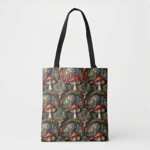 Tote Bag Motif bohème élégant rétro