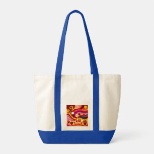 Tote Bag Motif Café et Muffins