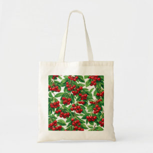 Tote Bag Motif Cerise