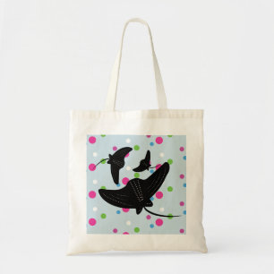 Tote Bag Motif coloré du parti Stingray