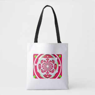 Tote Bag Motif créatif rouge