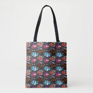 Tote Bag Motif d'animaux aquatiques vie sous-marine océan