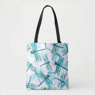 Tote Bag Motif d'aquarelle transparente avec élégante libel