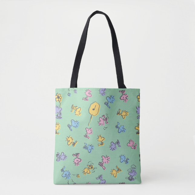 Tote Bag Motif d'art de la Pop de sucre Woodstock (Devant)