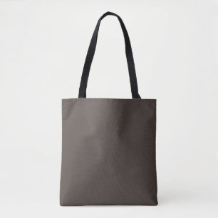 Tote Bag Motif de cercle beige élégant moderne sur marron