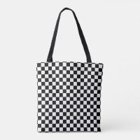 motif de chèques en noir blanc