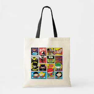 Tote Bag Motif de compilation de la Ligue de justice de Chi