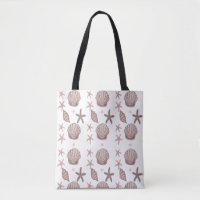 Motif de coquillages roses - Vibes de plage Design