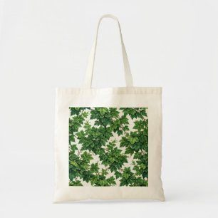 Tote Bag Motif de feuille botanique de lierre vert luxurian