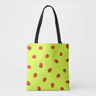 Tote Bag Motif de fraises