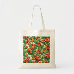 Tote Bag Motif de fruit de cactus de figue de Barbarie