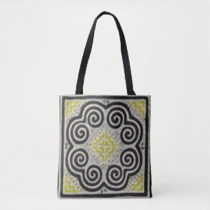 Tote Bag Motif de Hmong du pied de l'éléphant