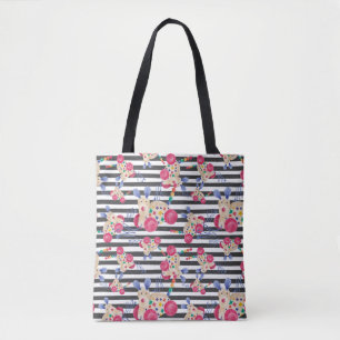 Tote Bag Motif de jouets en bois pour chien