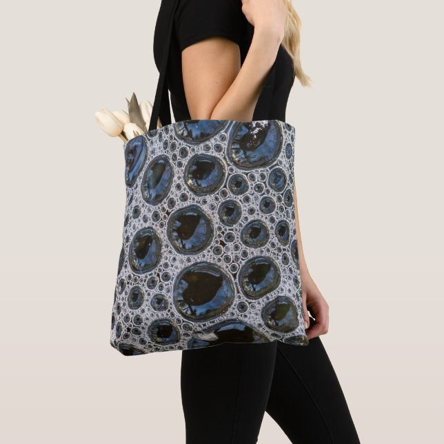 Tote Bag Motif de la bulle d'Anstract (De près)