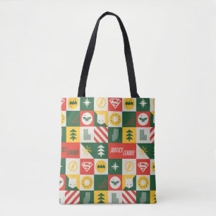 Tote Bag Motif de la grille de vacances de la Ligue de la J