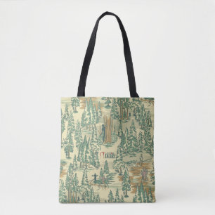 Tote Bag MOTIF de la pêche forestière IT