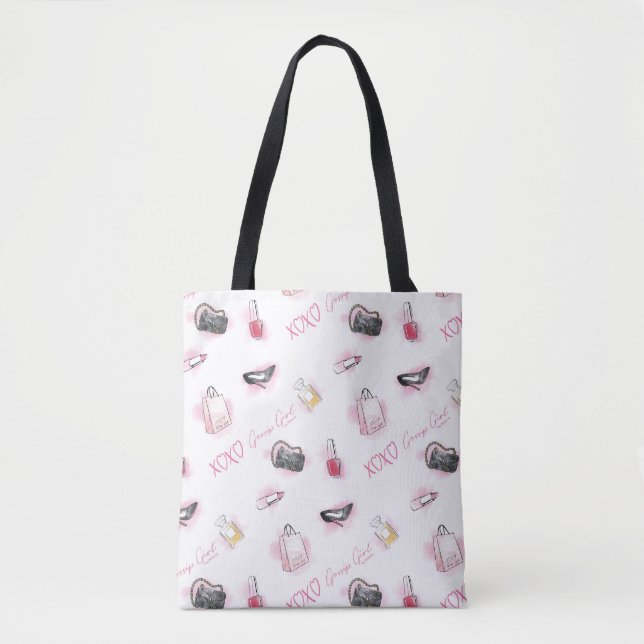 Tote Bag Motif de maquillage pour filles Gossip (Devant)