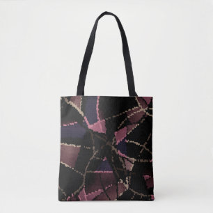 Tote Bag motif de mosaïque Abstrait