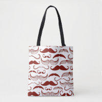 Motif de moustache, rétro style 3