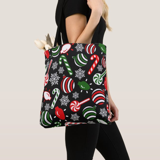 Tote Bag Motif de Noël (De près)
