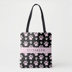 Tote Bag Motif De Pailles, Pailles Roses, Pailles De Chien,
