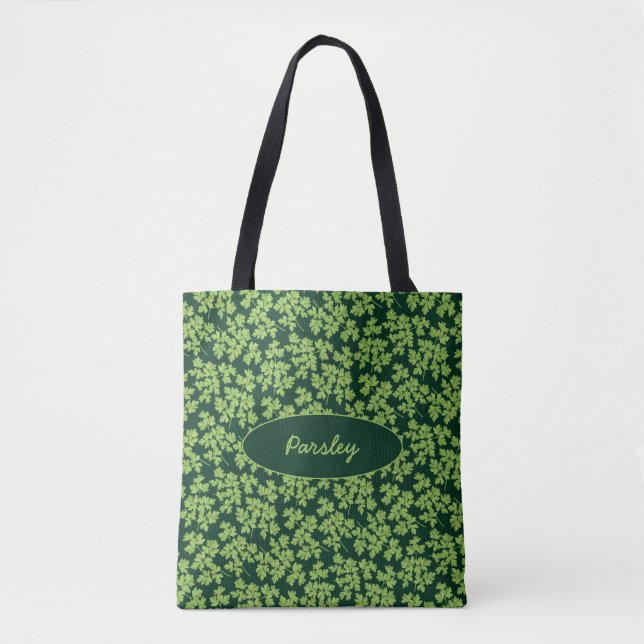 Tote Bag Motif de persil (Devant)