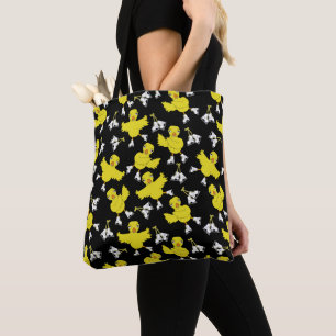 Tote Bag Motif de poussins de patinage sur glace