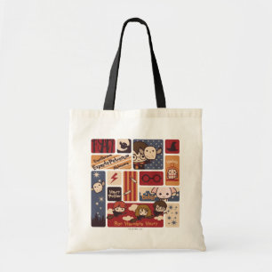 Tote Bag Motif de scènes de dessin animé Harry Potter