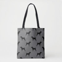 Motif de silhouettes de Jack Russell Terrier