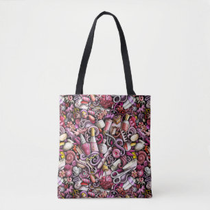 Tote Bag Motif de studio de clou