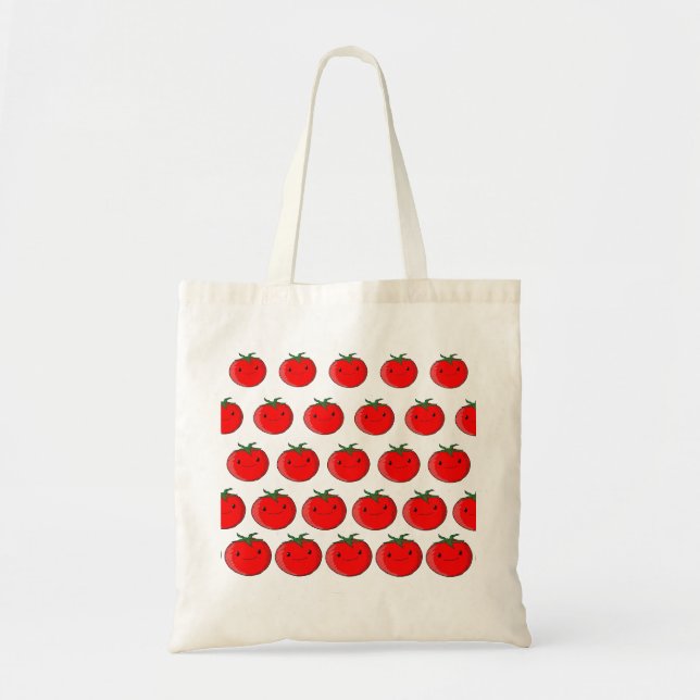 Tote Bag Motif de tomate de carton mou (Devant)