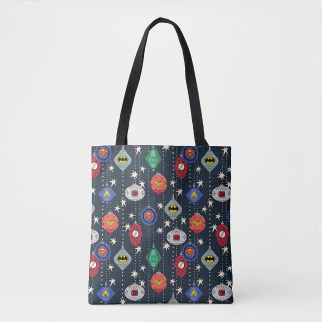 Tote Bag Motif de vacances de la Ligue de la Justice (Devant)