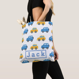 Tote Bag motif de voiture enfant