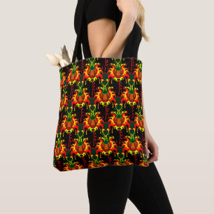 Tote Bag Motif d'entrelacement de la boîte de tête du Citro